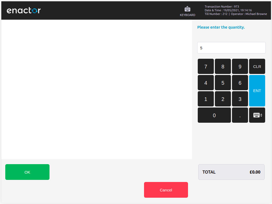 A simple prompt