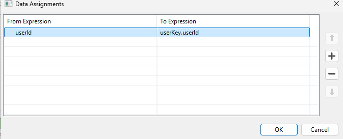 Add Data Assignments To AssignUserKey