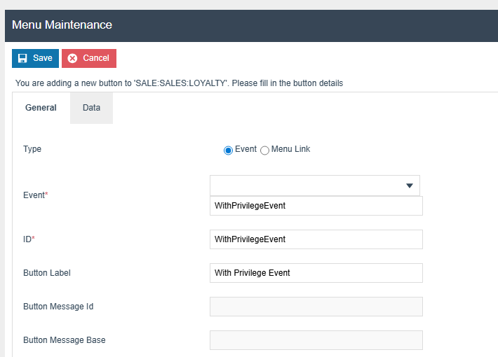 Add WithPrivilegeEvent Button