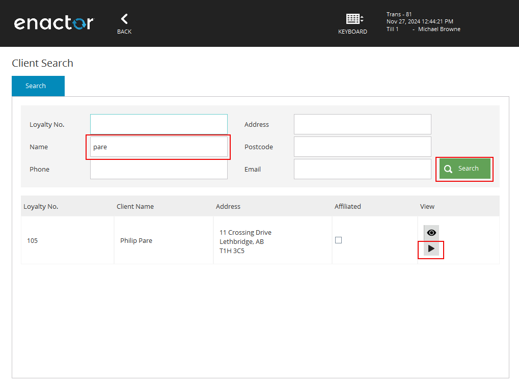 Select Customer Icons