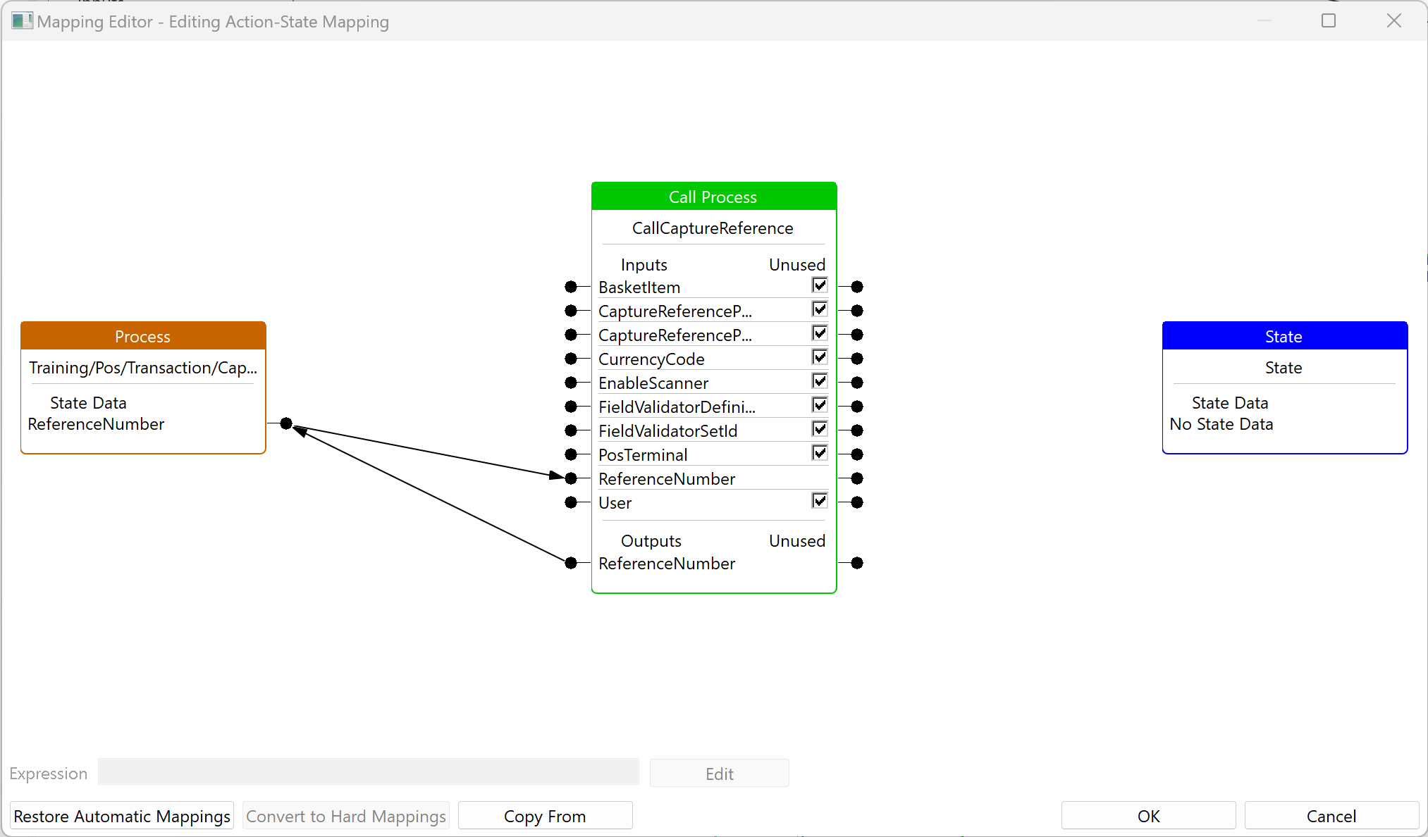 Call Capture Reference Mappings