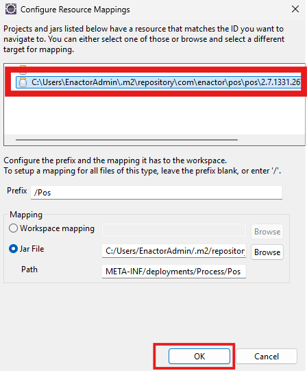 Configure Resource Mappings