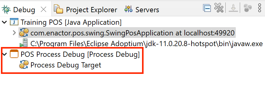 Select Debug View