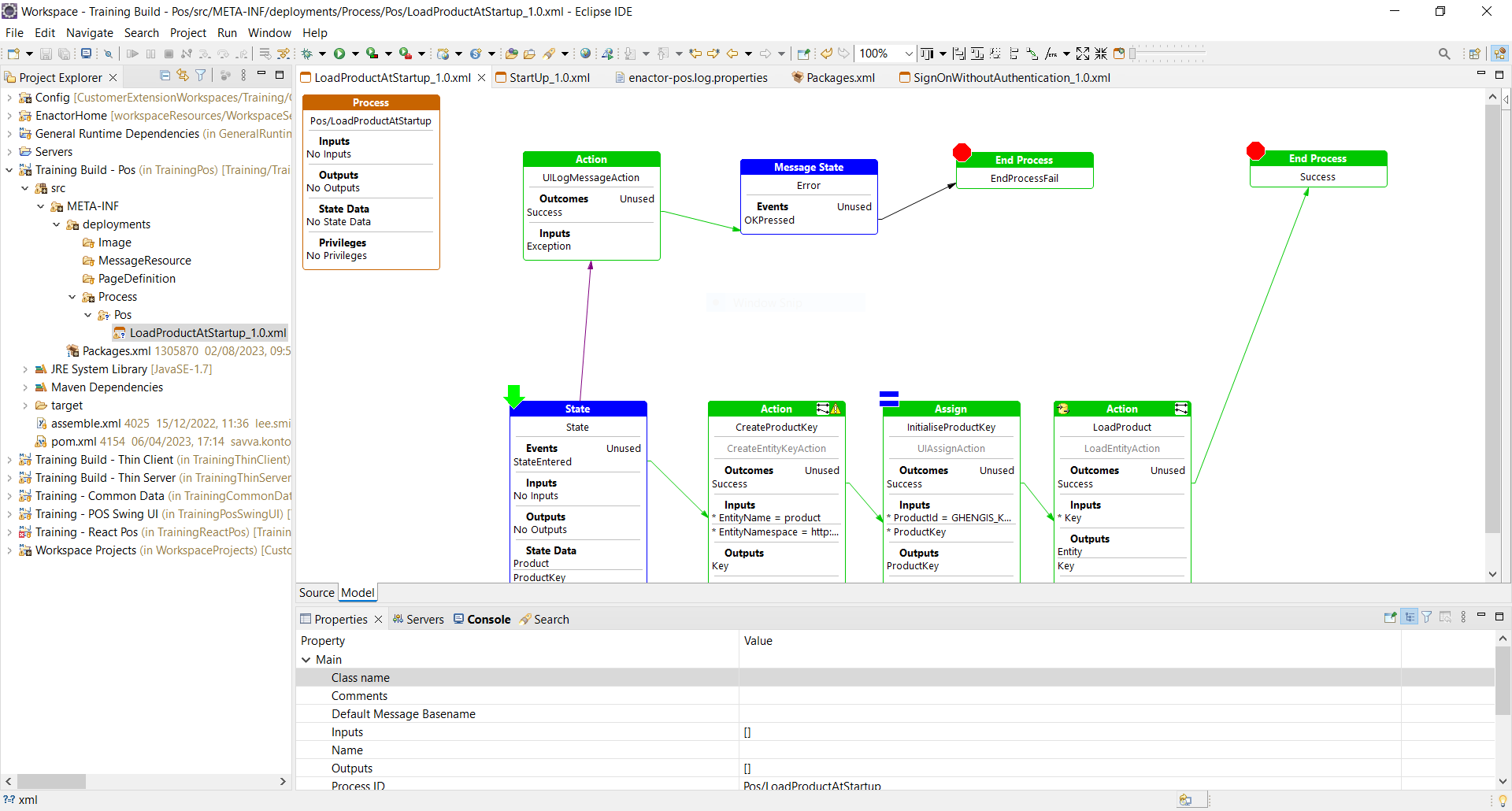 LoadProductAtStartup process snapshot 2