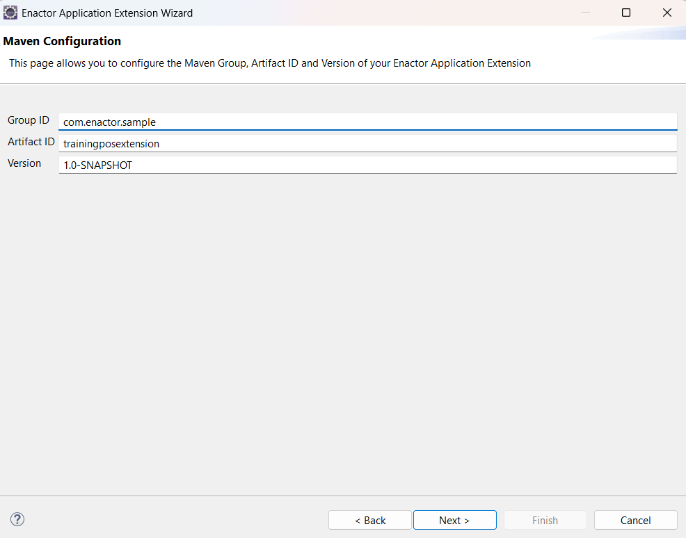 MavenConfigurationPage