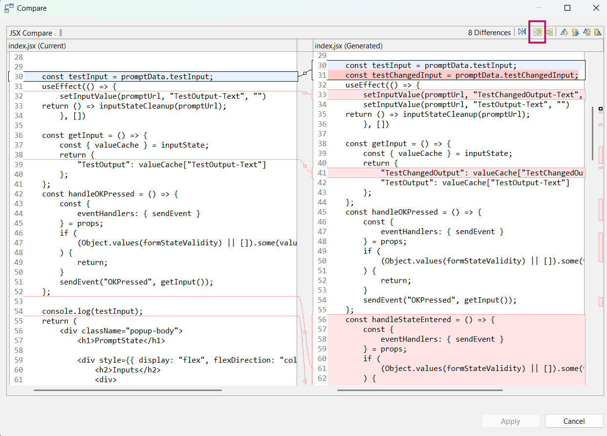 Merge Editor