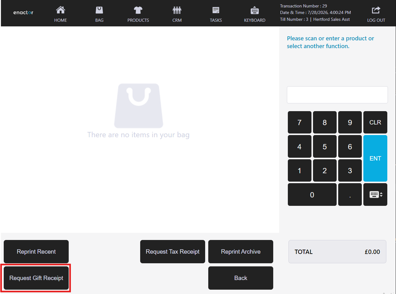 More Label Button