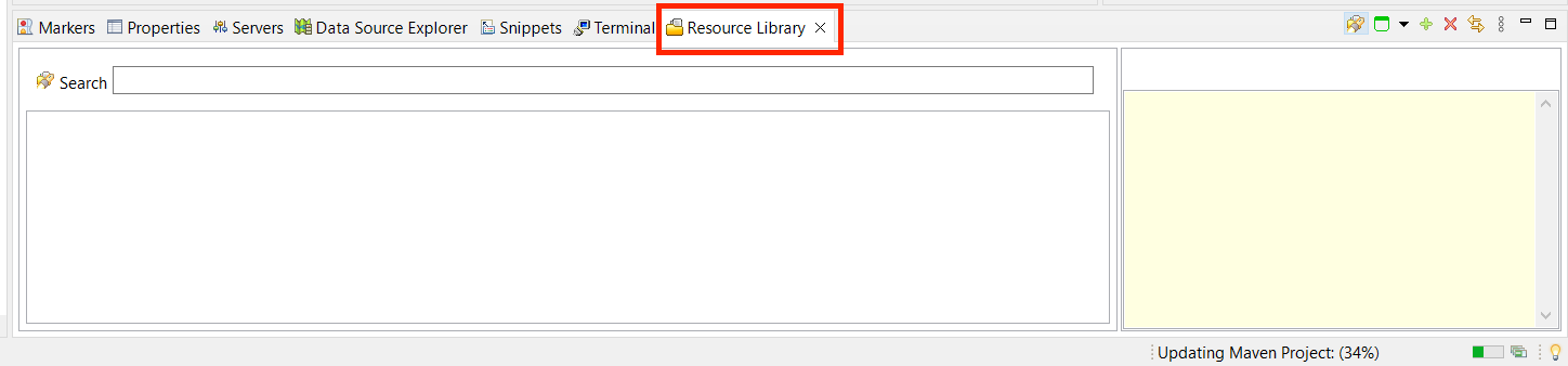 Resource Library View