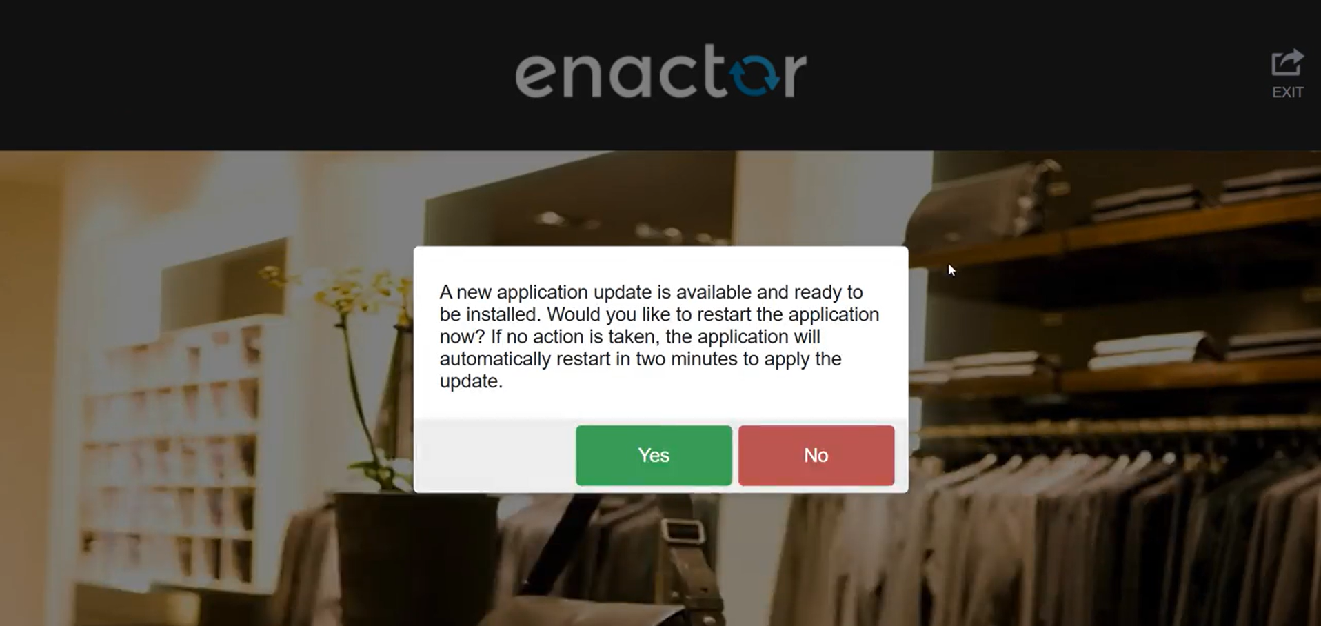 Sign On Screen Broadcast Message