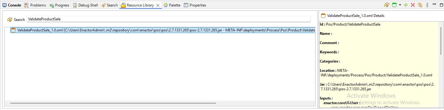 SearchForValidateProductSale