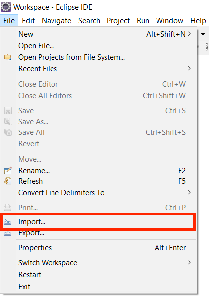 Select File Import