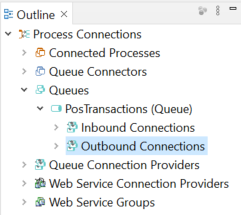 Showing outbound connections