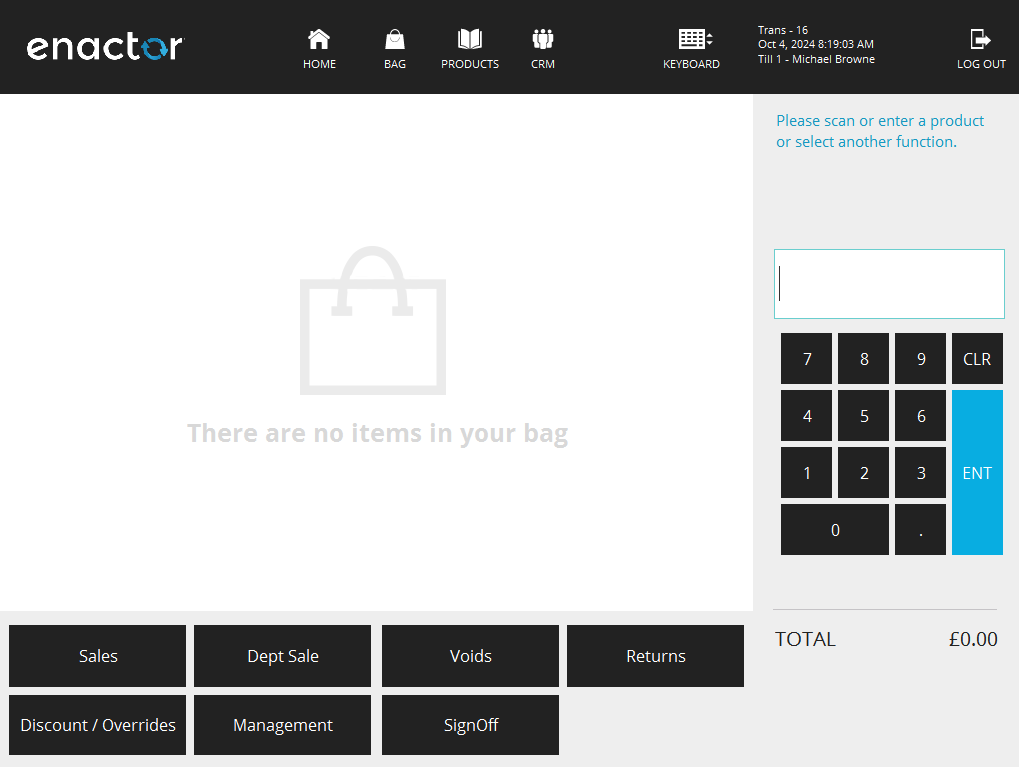 Transaction Basket