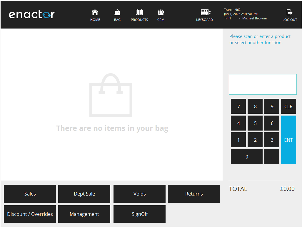 Transaction Basket