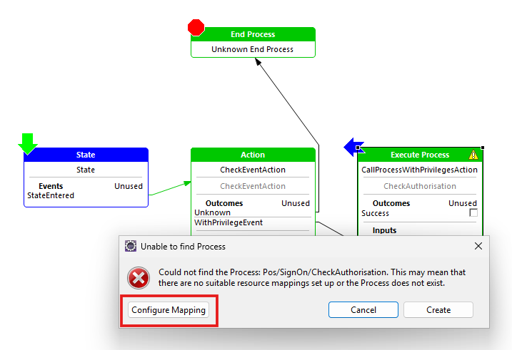 Unable To Find Process