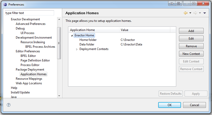 Package Deployment - Application Homes