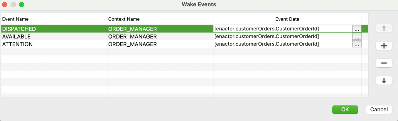 WakeEvents