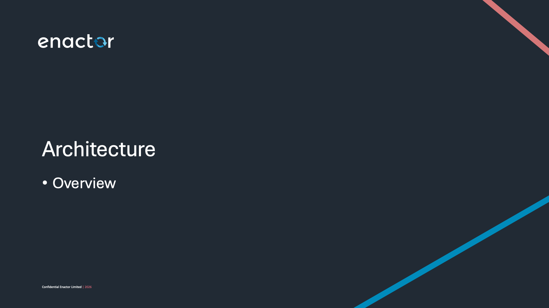 Architecture section divider