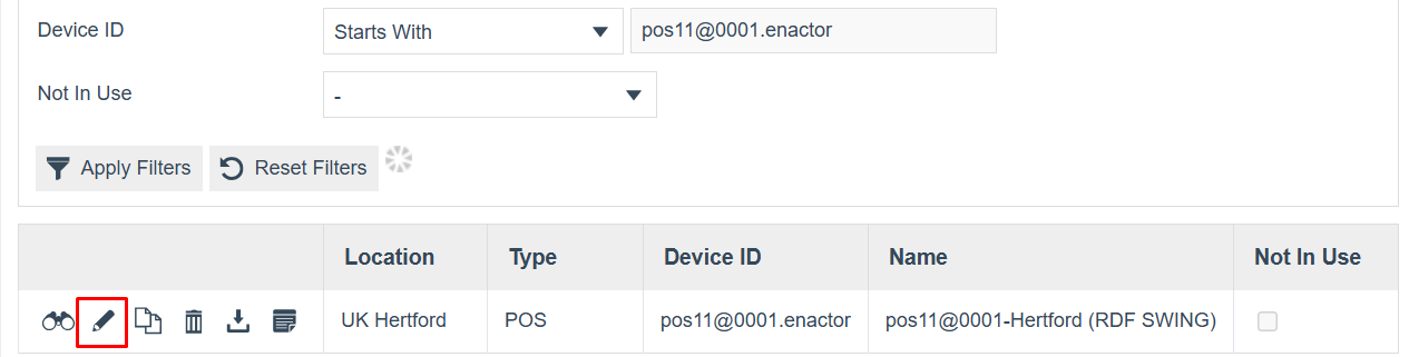 Architecture diagram showing deployment with a Store Server