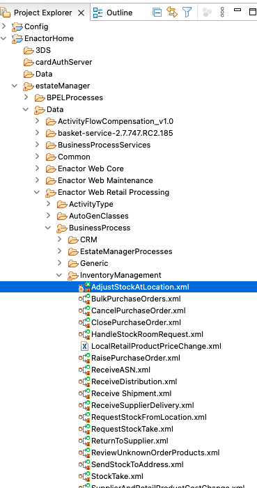 Locate Business Process