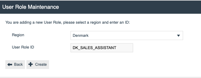 Copy User Role dialog