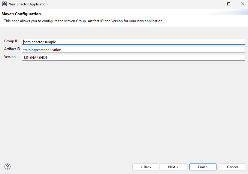 mavenconfigurationPage
