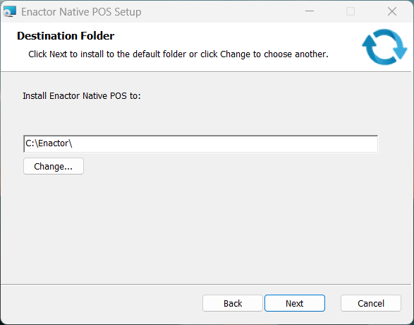 Architecture diagram showing deployment with a Store Server