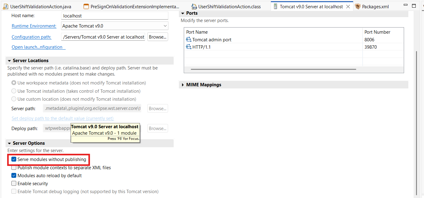 Serve Modules Without Publishing
