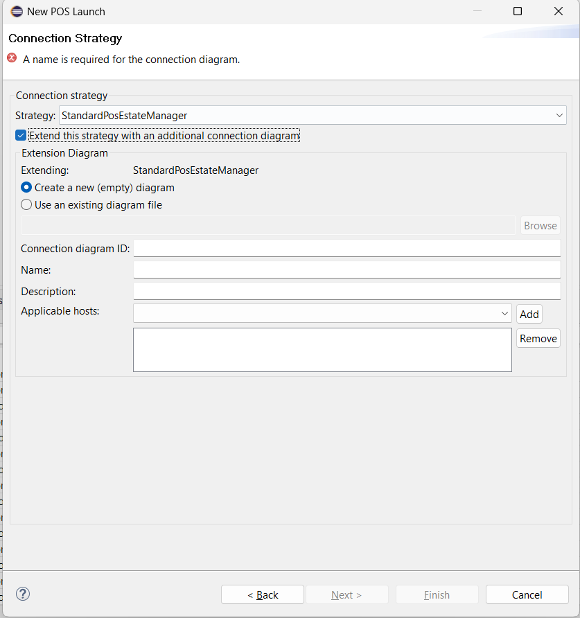Connection Strategy Page - extending a strategy