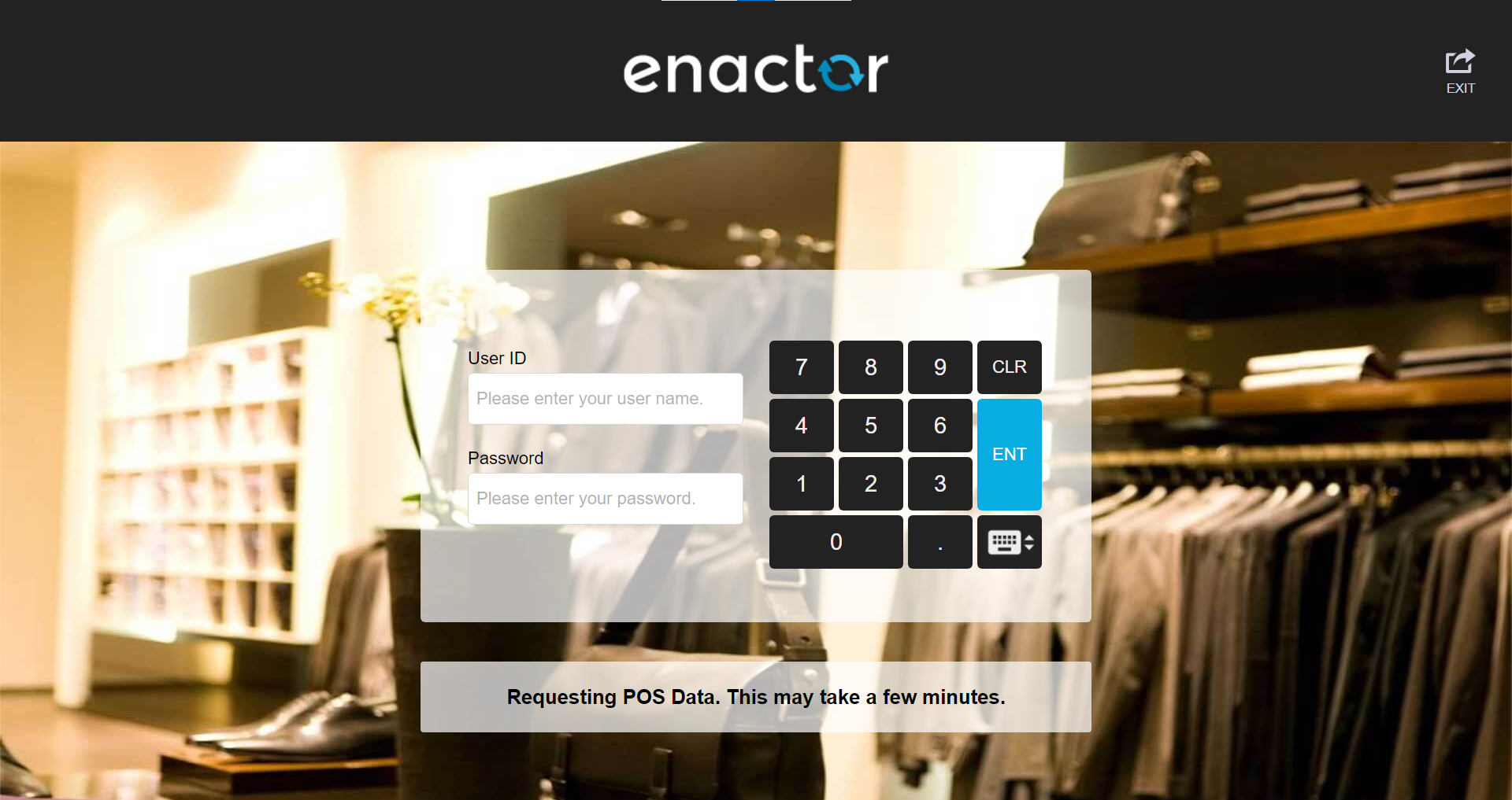 Architecture diagram showing deployment with a Store Server