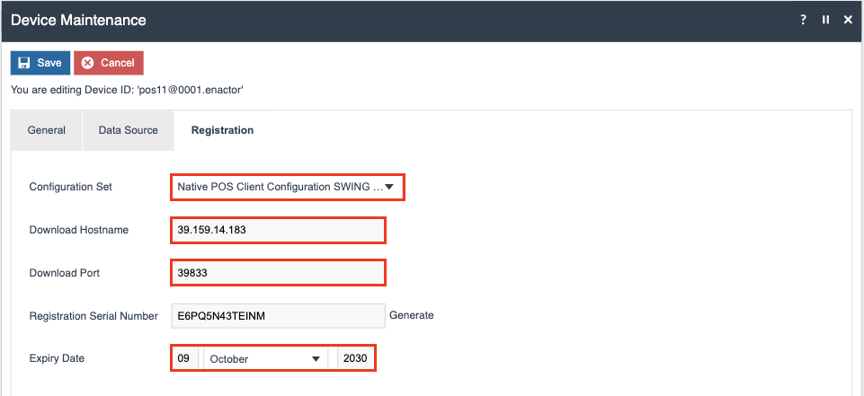 Architecture diagram showing deployment with a Store Server
