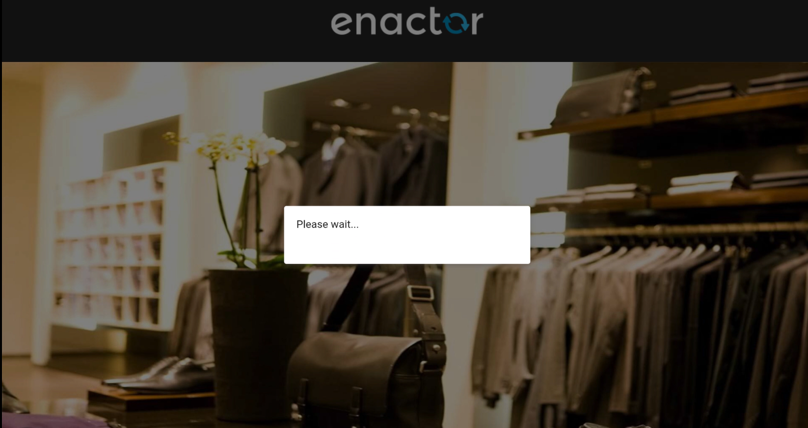 UPDATE SETTINGS PLEASE WAIT PROMPT